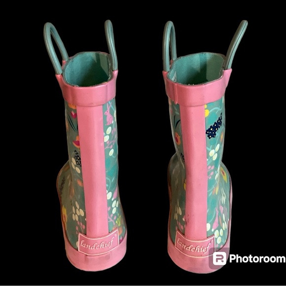 Land chief floral rain boots - Picture 4 of 8